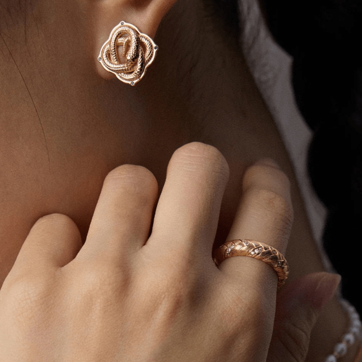 Vintage Green Zircon Earrings – S925 Sterling Silver Artistic Design - Beloved Moments Jewels & Co. Inc.