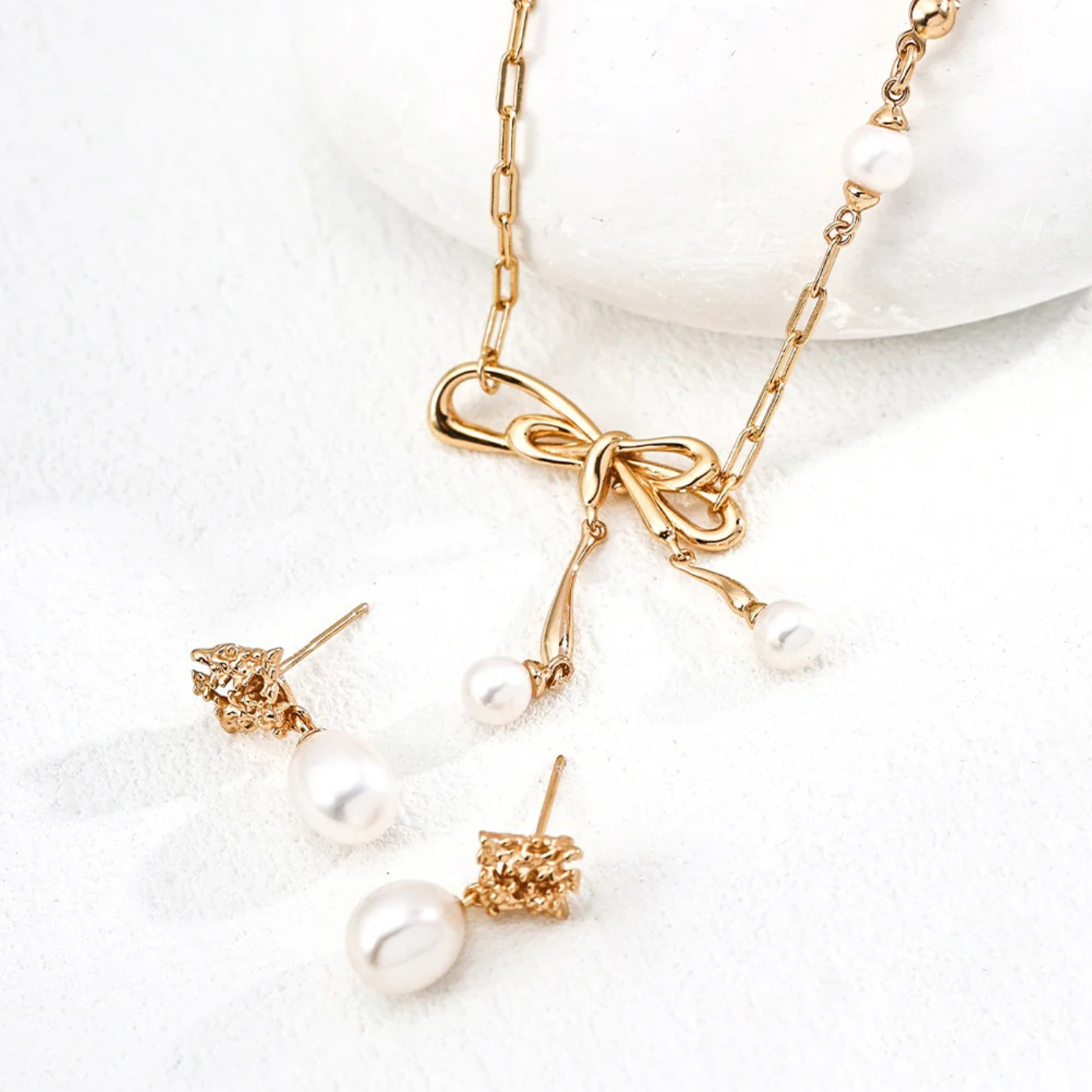 Vintage Pearl Drop Earrings - S925 Sterling Silver