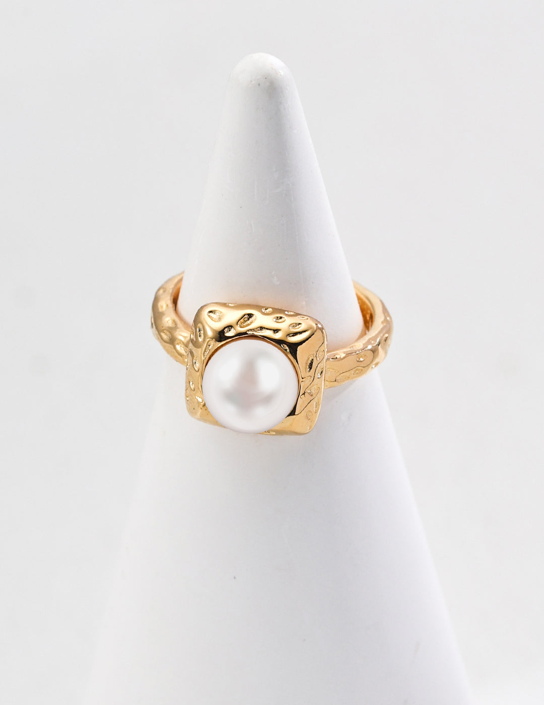 S925 Silver Baroque Pearl Sculpted Ring - Beloved Moments Jewels