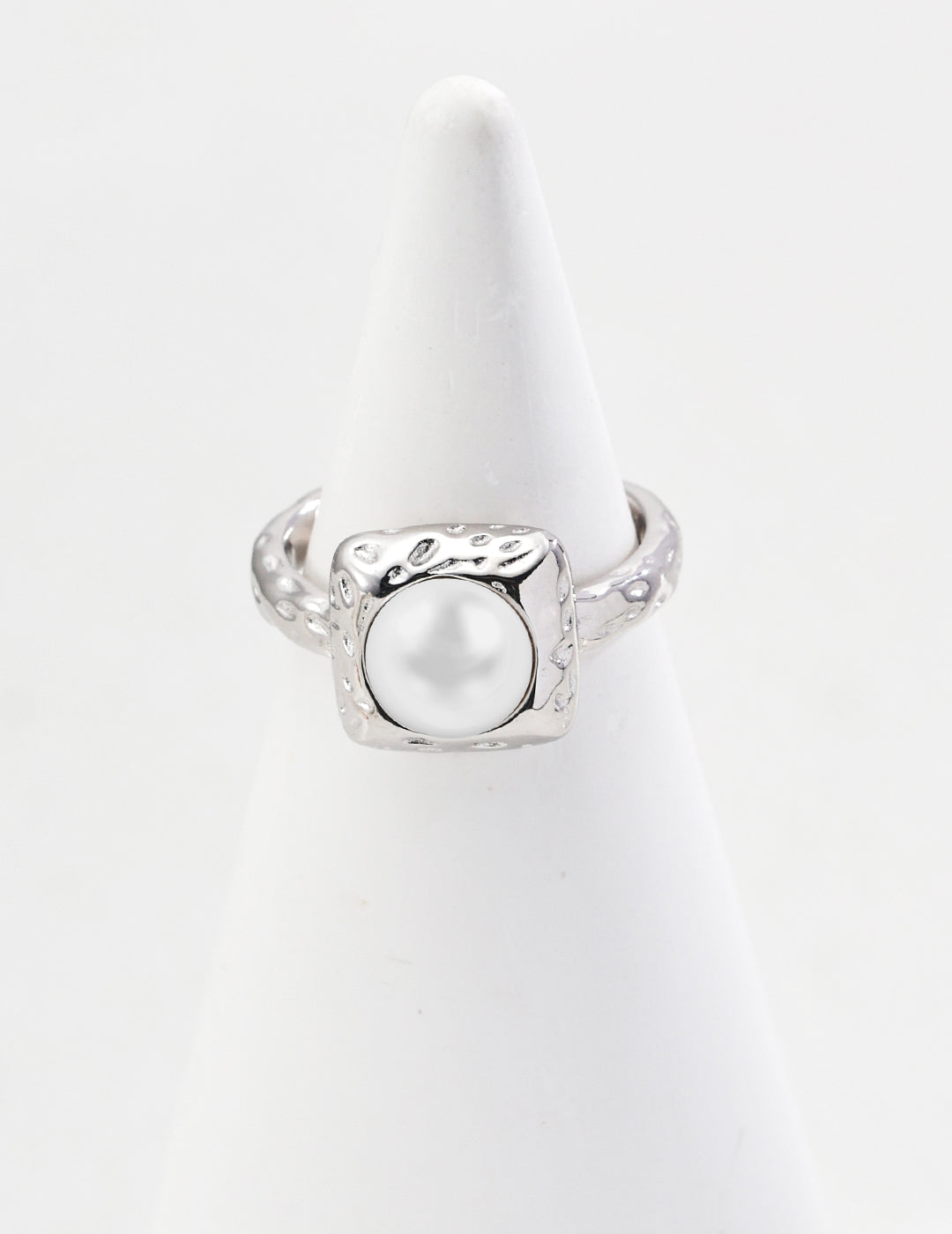 S925 Silver Baroque Pearl Sculpted Ring - Beloved Moments Jewels