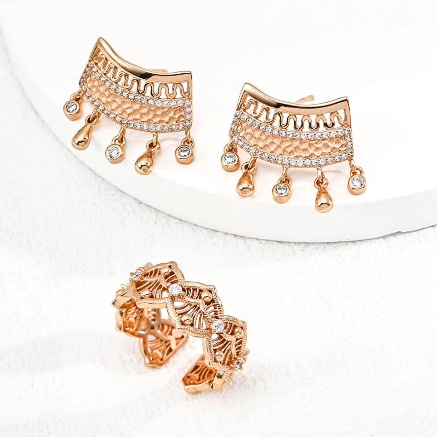 Filigree Ring – S925 Sterling Silver Vintage Lace Design