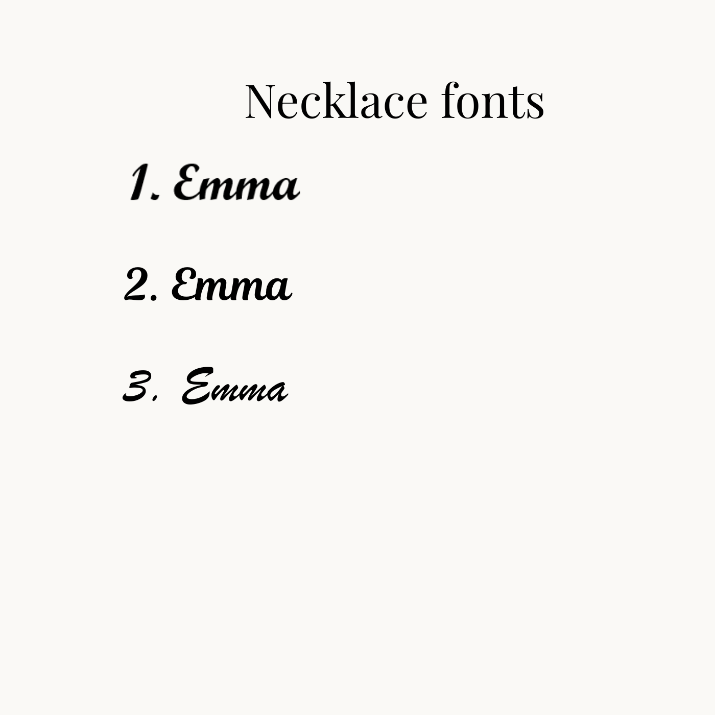 Custom Name Necklace – S925 Sterling Silver 18K Gold Plated