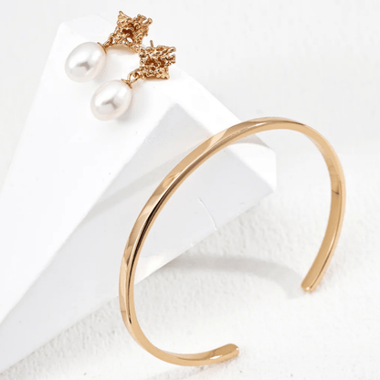 Vintage Pearl Drop Earrings - S925 Sterling Silver - Beloved Moments Jewels & Co. Inc.