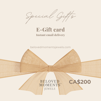 Beloved Moments Jewels • E-Gift Card