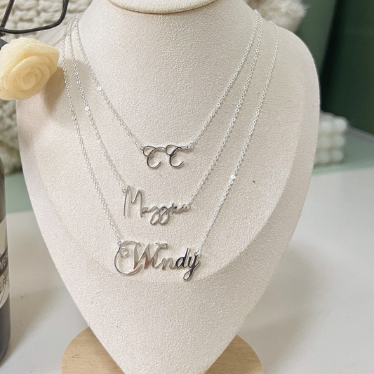 Custom Name Bracelet – S925 Sterling Silver 18K Gold Plated