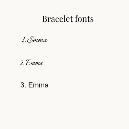 Custom Letter Bracelet – S925 Sterling Silver 18K Gold or Silver Finish - Beloved Moments Jewels & Co. Inc.