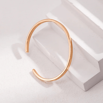 Polished Cuff Bracelet - S925 Sterling Silver Adjustable - Beloved Moments Jewels & Co. Inc.